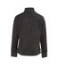 Womens/ladies Half Zip Sweatshirt Black LA Gear-2
