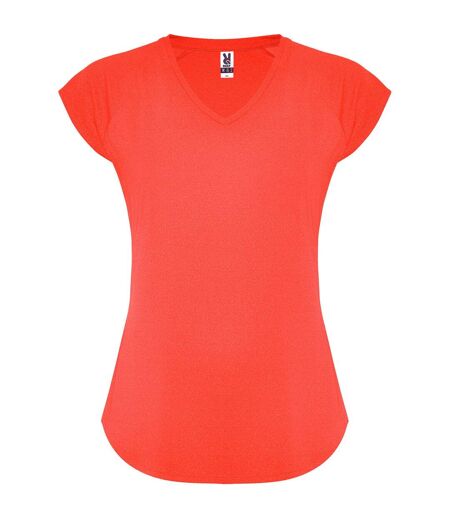 T-shirt Avus Femme Corail Fluo Roly Sport