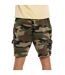 Bermuda cargo homme en french terry acid wash Vlad Vondutch-2