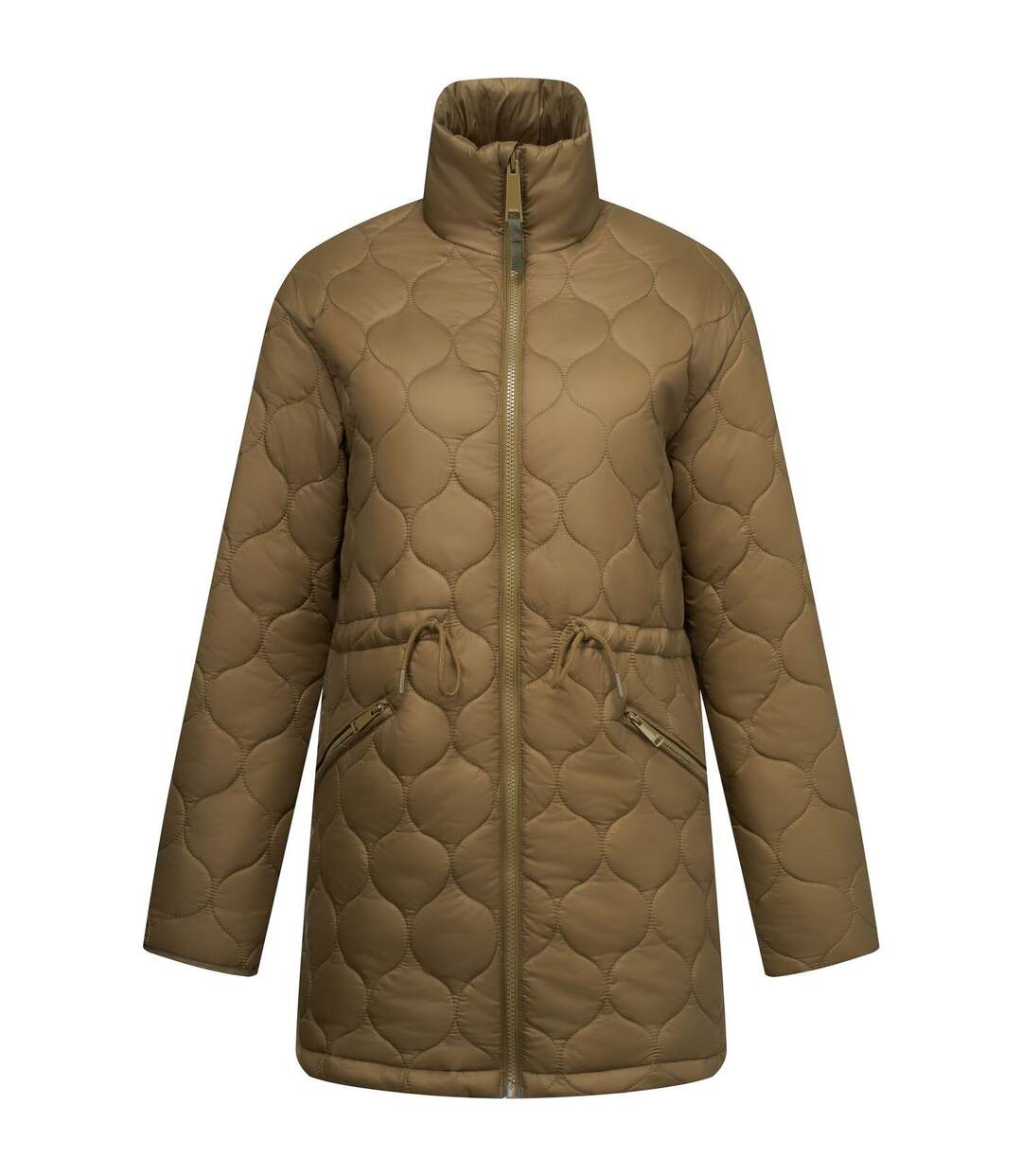 Doudoune Motif/style Matelassé Gaia Femme Kaki Regatta-1