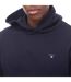 Sweat À Capuche Homme Bleu Gant-4