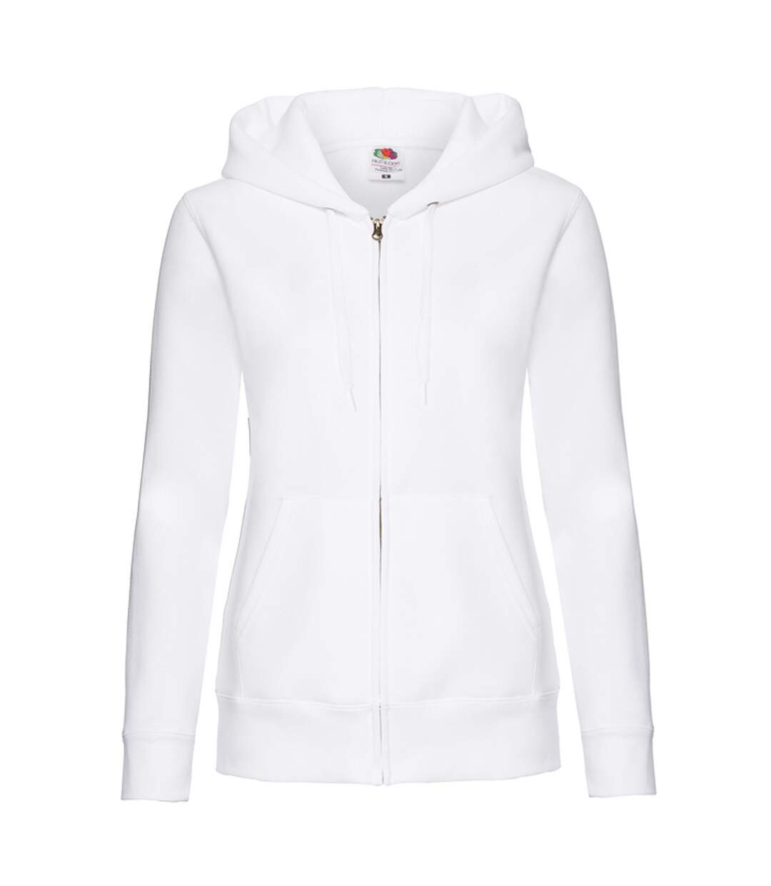 Sweat À Capuche Premium Sweat Femme Blanc Fruit Of The Loom-1