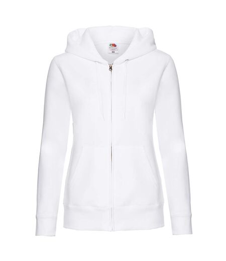 Sweat À Capuche Premium Sweat Femme Blanc Fruit Of The Loom