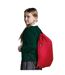 Sac À Cordon Premium Taille Unique Rouge Classique Quadra-2