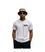 Mens  Crew Neck T-shirt White Signature-4