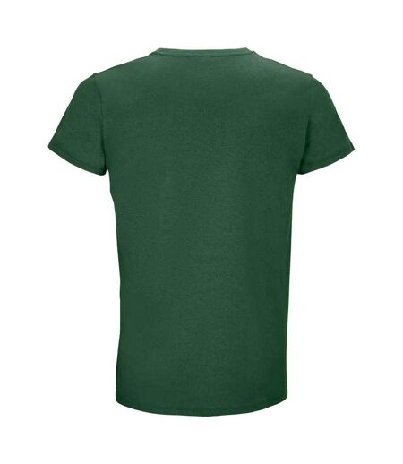 Unisex adult crusader recycled t-shirt bottle green SOLS