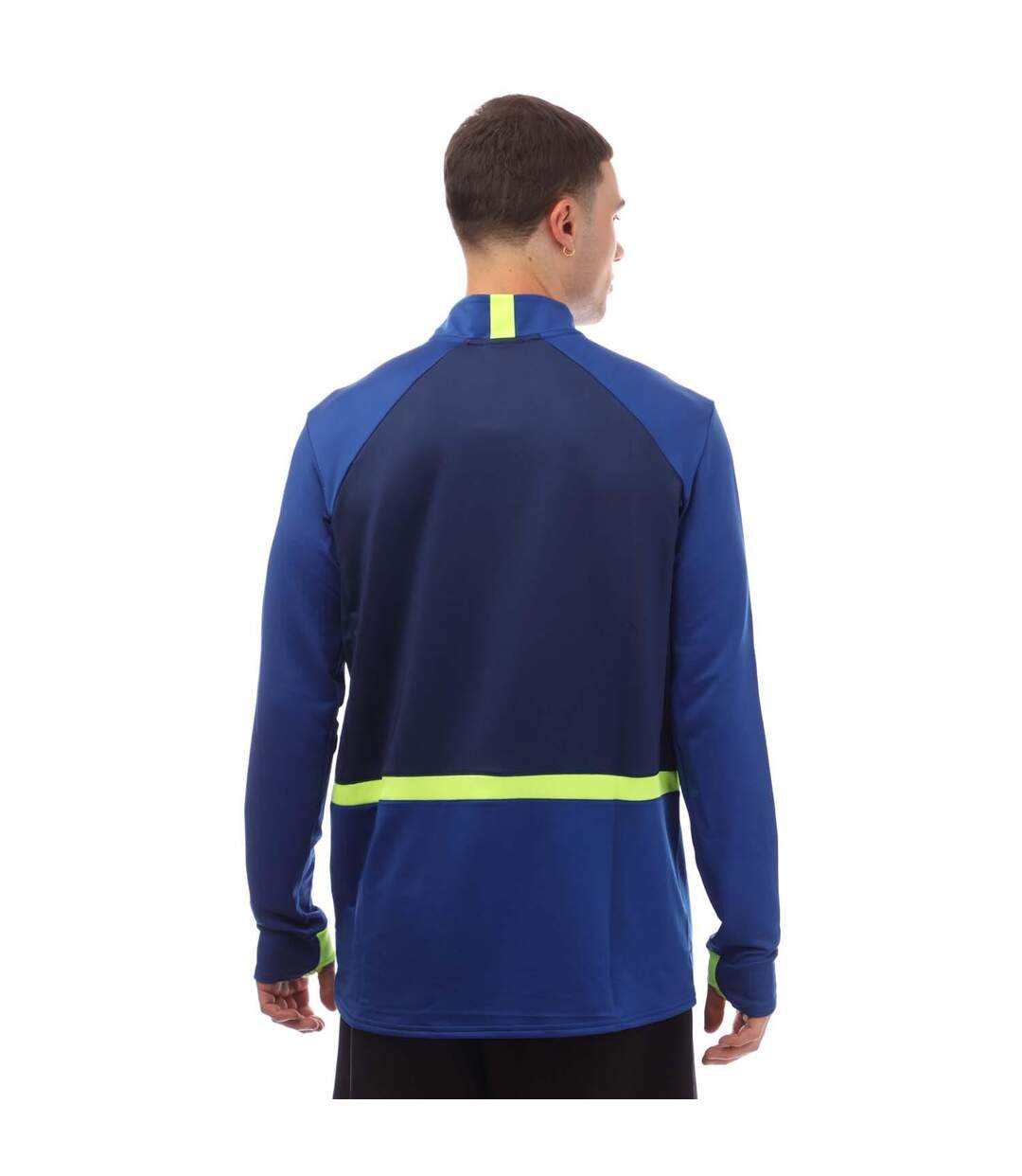 Haut Entraînement Premier Homme Bleu Jaune Umbro-3
