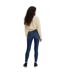 Womens/ladies High Rise Skinny Jeans Chelsea Carbon Levis-3