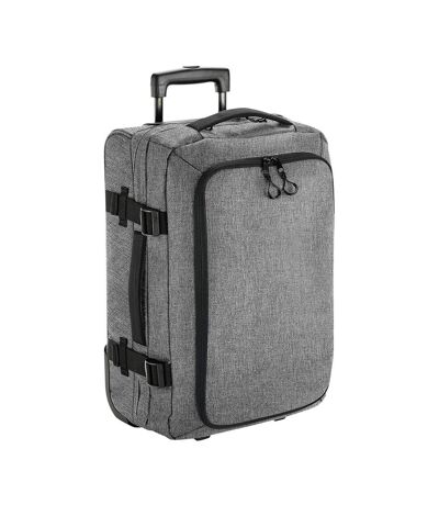 Escape hardshell 2 wheeled cabin bag one size grey marl Bagbase