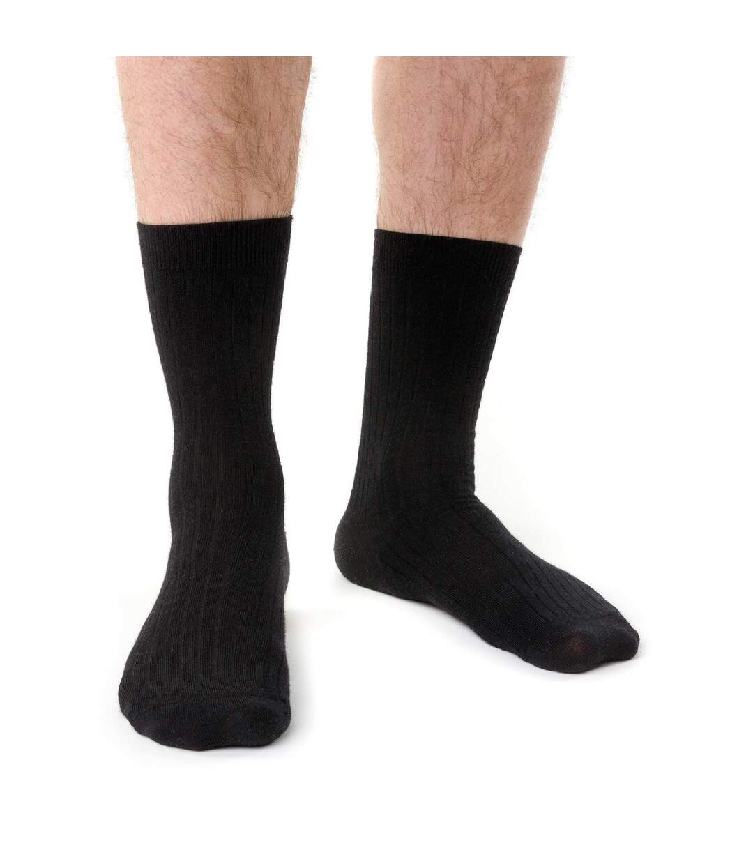 1 Pack Mens Non Elastic Merino Wool Socks-2