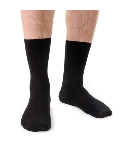 1 Pack Mens Non Elastic Merino Wool Socks