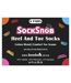 6 Pack Ladies Pretty Socks Happy Colourful Kind Funny Socks-2