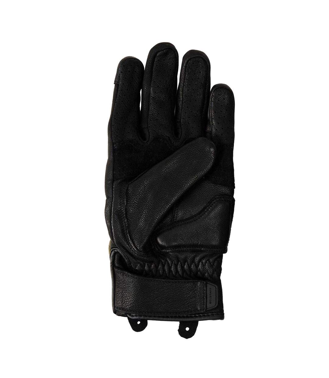 Mens Hampstead Leather Gloves Black Forest Green Belstaff-2