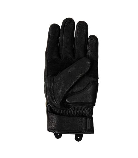 Mens Hampstead Leather Gloves Black Forest Green Belstaff