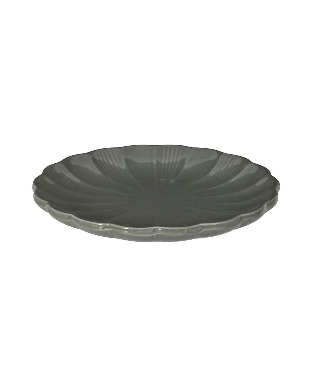 Lot de 6 Assiettes à Dessert Calista 19cm Gris-2