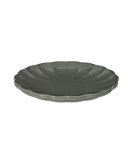 Lot de 6 Assiettes à Dessert Calista 19cm Gris