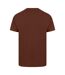 Classic mens ringspun tee chocolate Casual