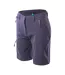 Womens/ladies cecilia shorts graystone/elderberry purple Elbrus-3