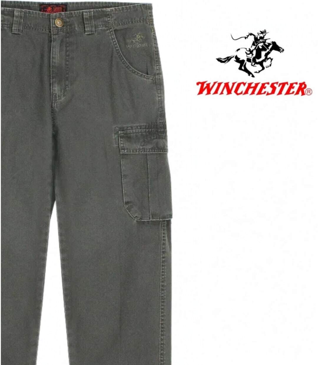 WINCHESTER VERNOR1 — Pantalon cargo vert : robustesse et praticité au quotidien-4