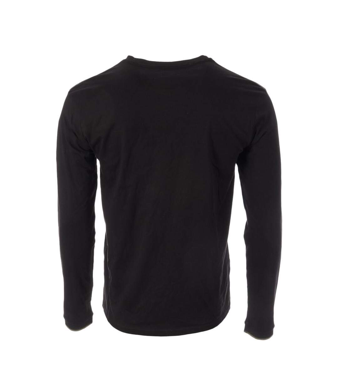 T-Shirt manches longues noir/kaki homme rms26 91112-2