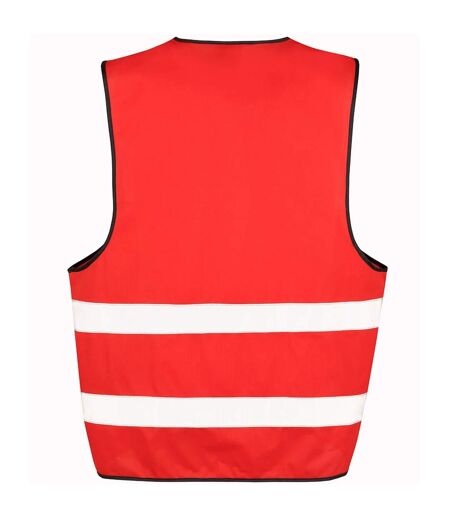Gilet Haute Visibilité Enhanced Adulte Rouge Result Core