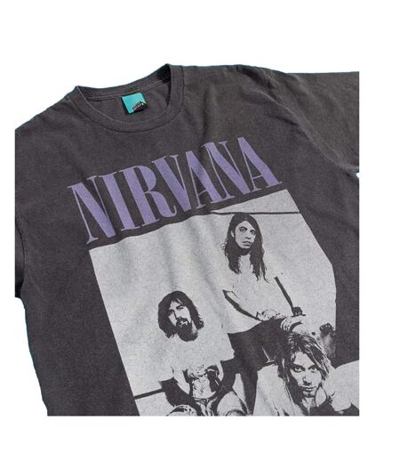 T-shirt Adulte Noir Nirvana