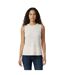 Womens/ladies Textured Crew Neck Vest Top Vintage White Jack Wills-4