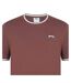 Mens Cotton T-shirt Charcoal Marl Slazenger-4