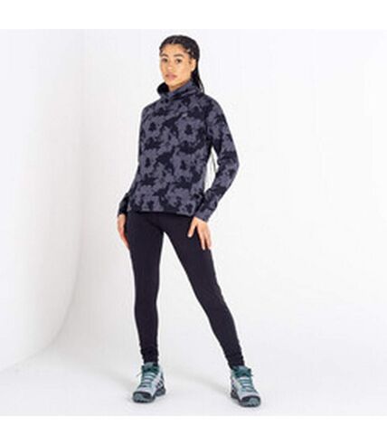 Dare 2B Womens/Ladies Offline Mirage Print Sweatshirt (Black) - UTRG7535