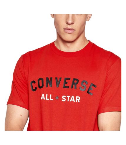 T-shirt Rouge Homme Converse 3260