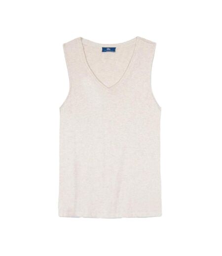 Débardeur blanc femme tbs adinadebp - l