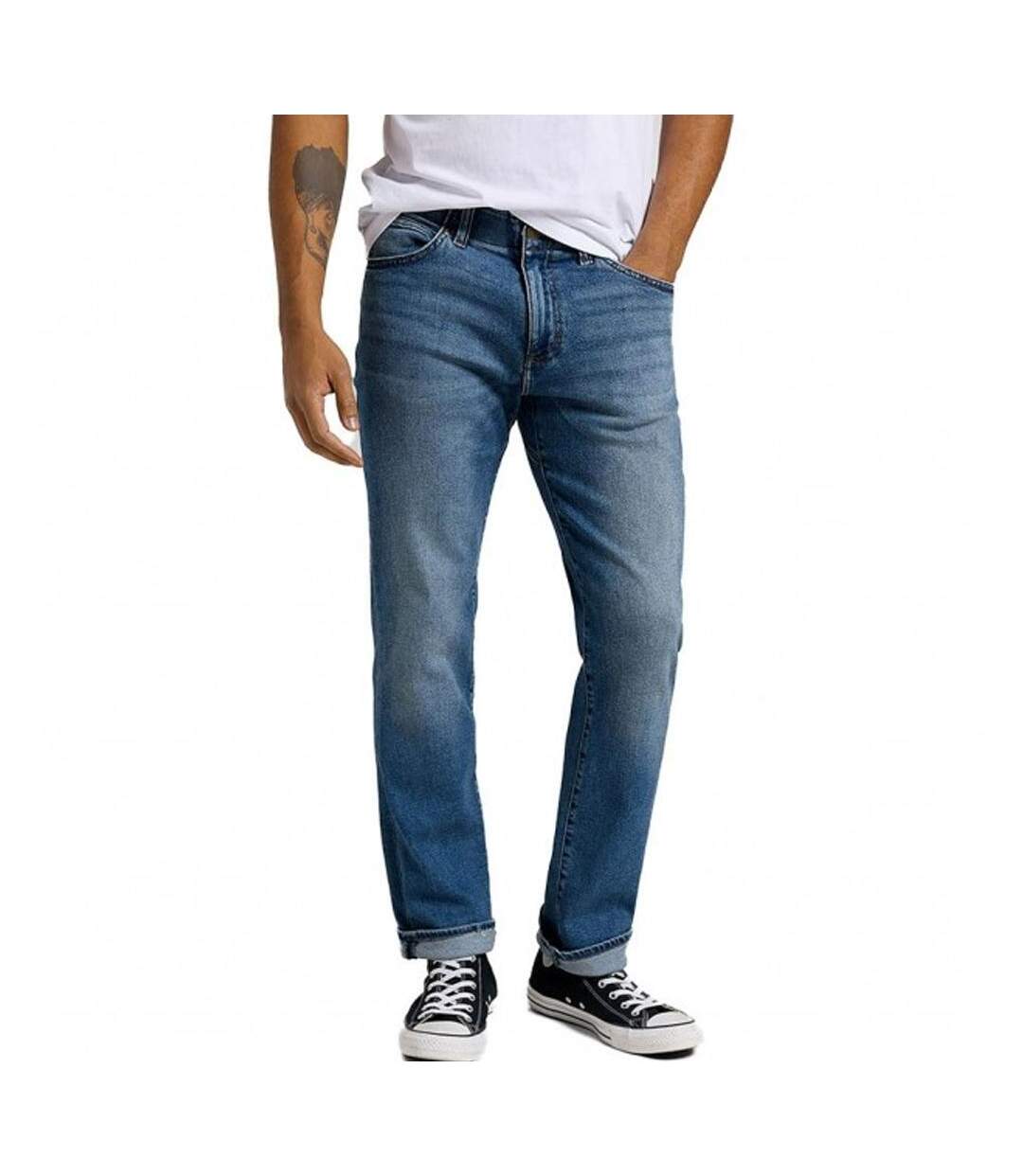 Jeans Regular Bleu Homme Lee Straight Fit Xm General - W29-L32-1