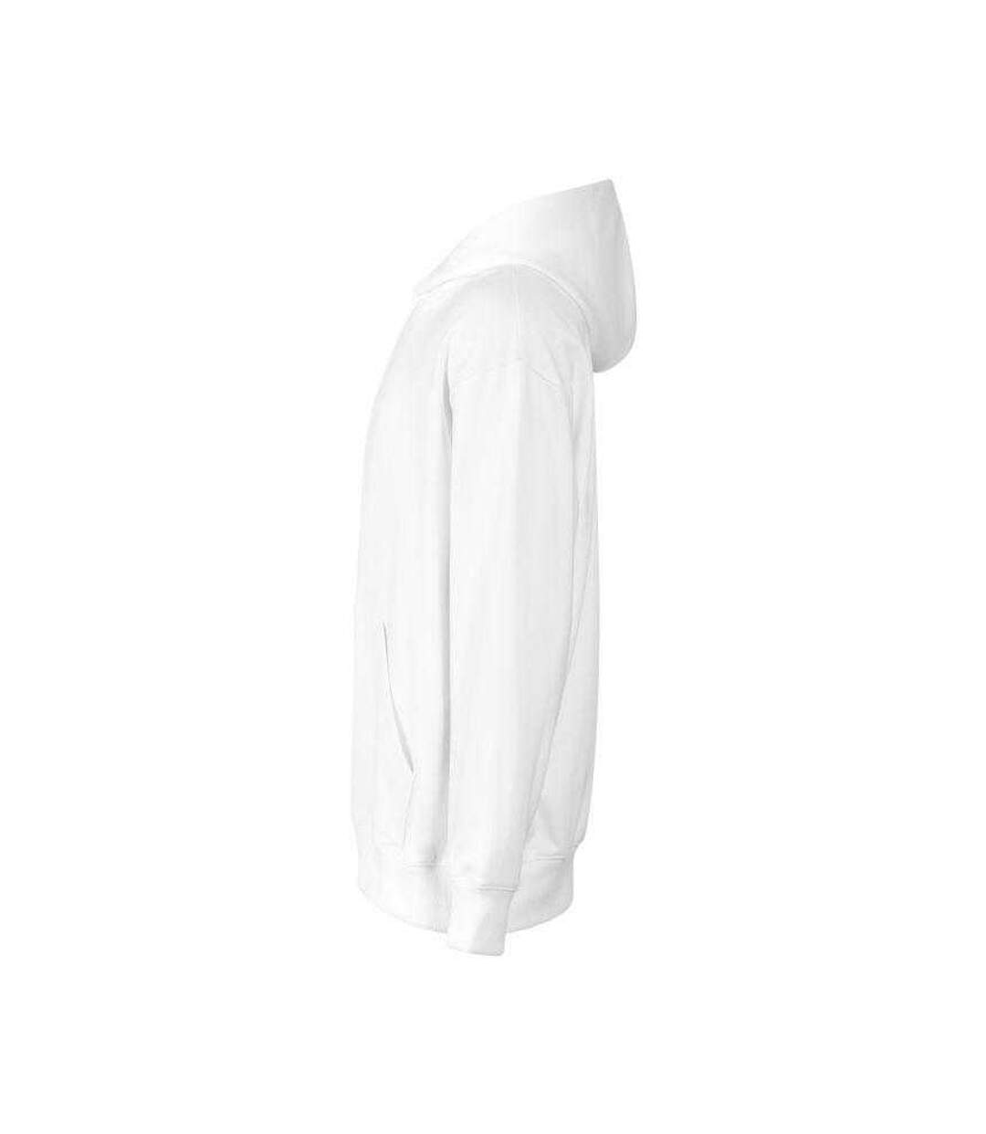 Sweat À Capuche Chill Adulte Blanc Malfini-3