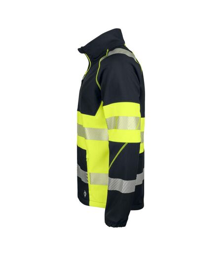 Veste Softshell Homme Jaune Noir Projob