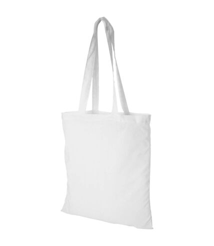 Bullet Carolina Cotton Tote (Pack of 2) (White) (14.6 x 16.9 inches)