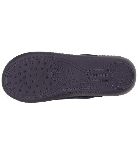 Isotoner Chaussons Mules homme ultra confortables à mémoire de forme, intemporelles et élégantes
