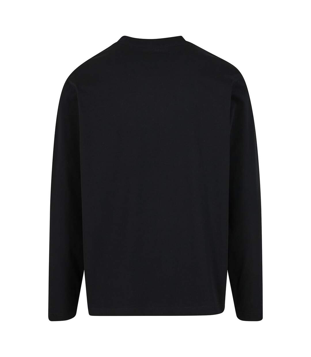 Mens Sorona Loose Long-sleeved T-shirt Black Build Your Brand-2