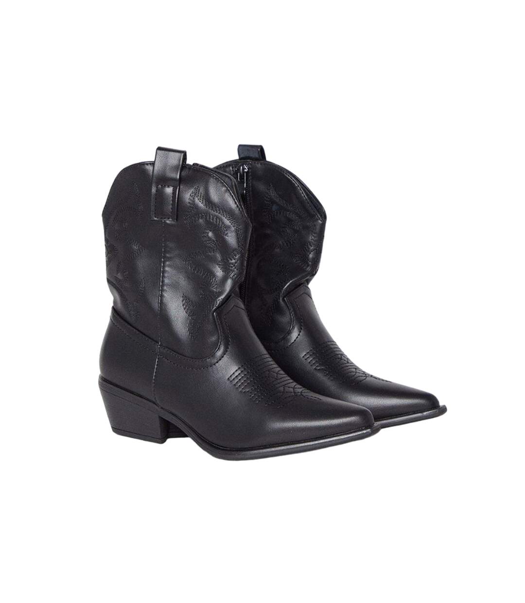 Bottines santiags andi femme noir Dorothy Perkins-1