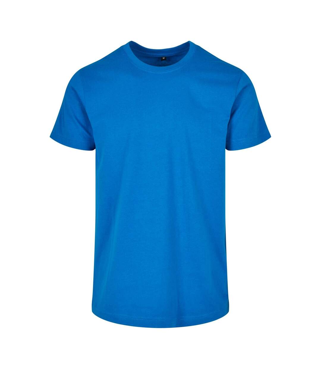T-shirt Basic Homme Bleu Cobalt Build Your Brand-2