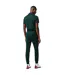 Mens Contrast Panel Tapered Joggers Green Navy Lacoste-3