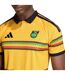 Maillot Domicile Motif/style Jamaïque Bob Marley Homme Jaune Or Vert Adidas-4
