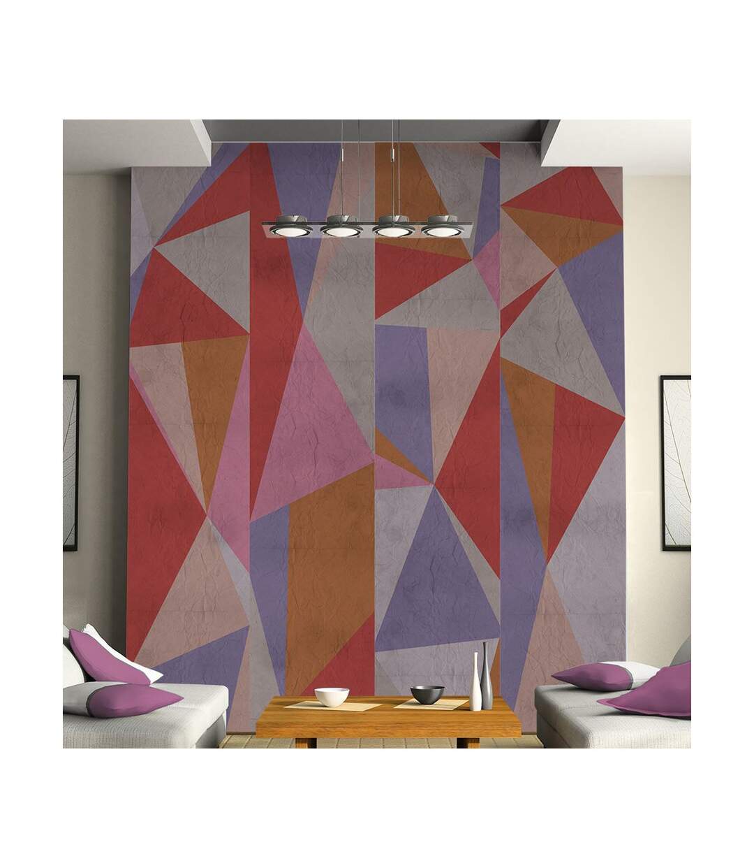 Papier Peint Triangles! 50x1000cm-1