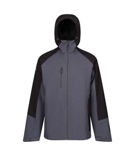Veste Imperméable X-pro Beacon Homme Gris Phoque Noir Regatta