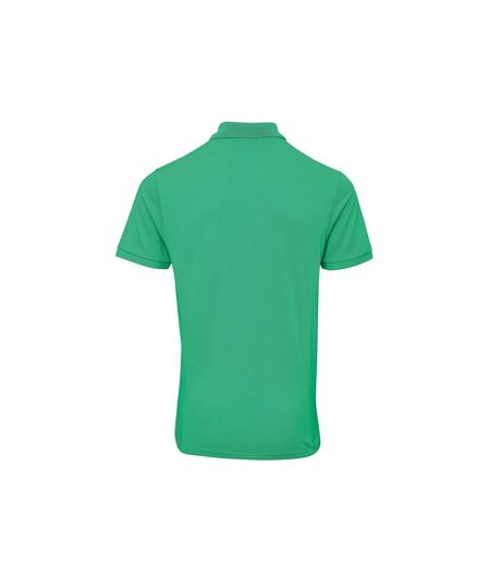 Polo piqué coolchecker homme vert Premier