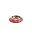 Gamelle Antidérapante Chien & Chat Pattes 15cm Rouge-2