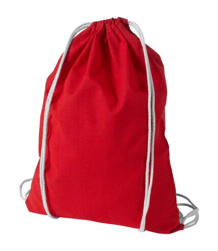 Bullet Oregon Cotton Premium Rucksack (Red) (44 x 32 cm) - UTPF1345