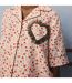 Ensemble De Pyjama Court Motif/style Ballerine Femme Rose Cath Kidston-4