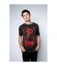 T-shirt aladdin sane adulte gris foncé Amplified-2