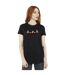 Disney Womens/Ladies Winnie The Pooh Hunny Line Cotton Boyfriend T-Shirt (Noir) - UTBI47479-2