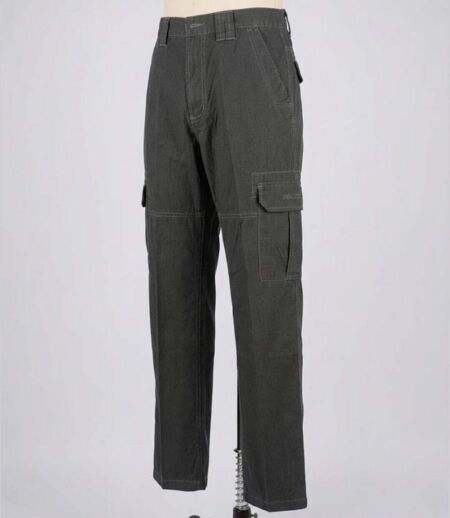 WINCHESTER WINDOWM — Pantalon cargo marron : le confort du pur coton
